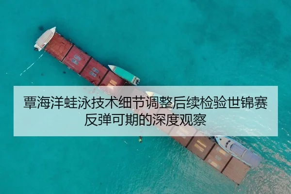 覃海洋蛙泳技术细节调整后续检验世锦赛反弹可期的深度观察